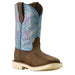 Women's Activator Brown 10" Waterproof Wide Square Soft Toe Work Boot