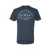 Men's Midnight Navy Heavy Text Tee Shirt
