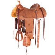 15in 1/8 Breed Poinsettia Hard Seat Team Roper