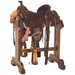 Used 15in Chocolate DCCC Trophy Team Roper