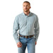 Men's Wrinkle Free Antonio Angel Blue Plaid Shirt