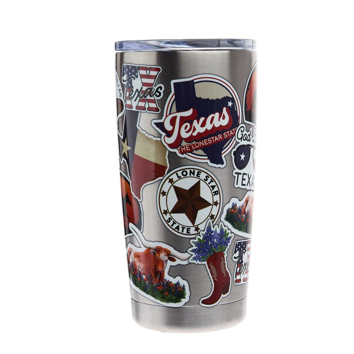 Texas 20oz Stainless Steal Tumbler