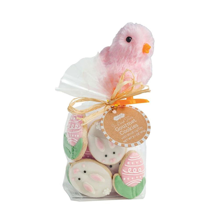 Pink Chick Easter Cookies/Toy Set