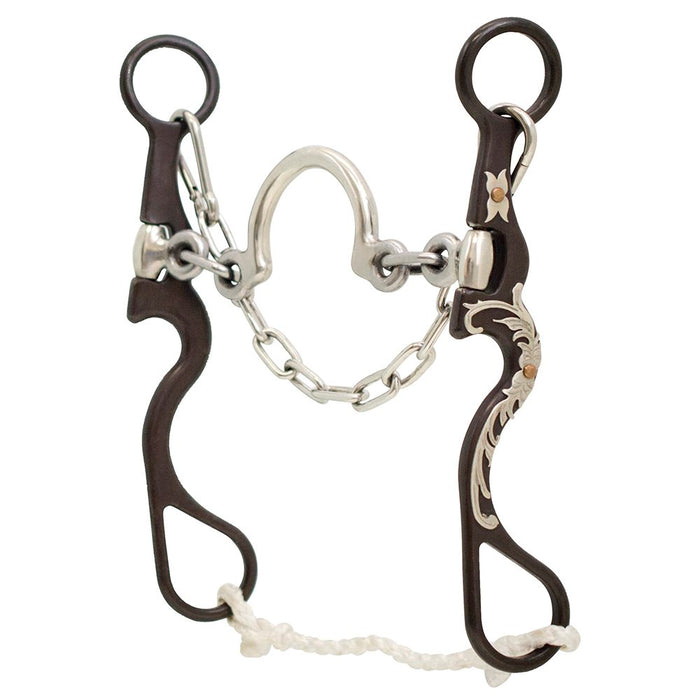 Cowboy Tack Tyler Magnus Series Chain C Port Bit
