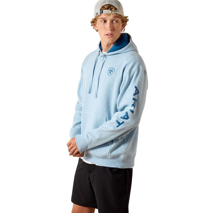 Men's Blue Logo Hoodie