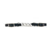 Black Flat Link Curb Chain
