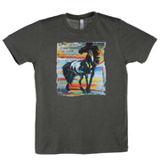 Women's Olive Be Strong Tee Shirt