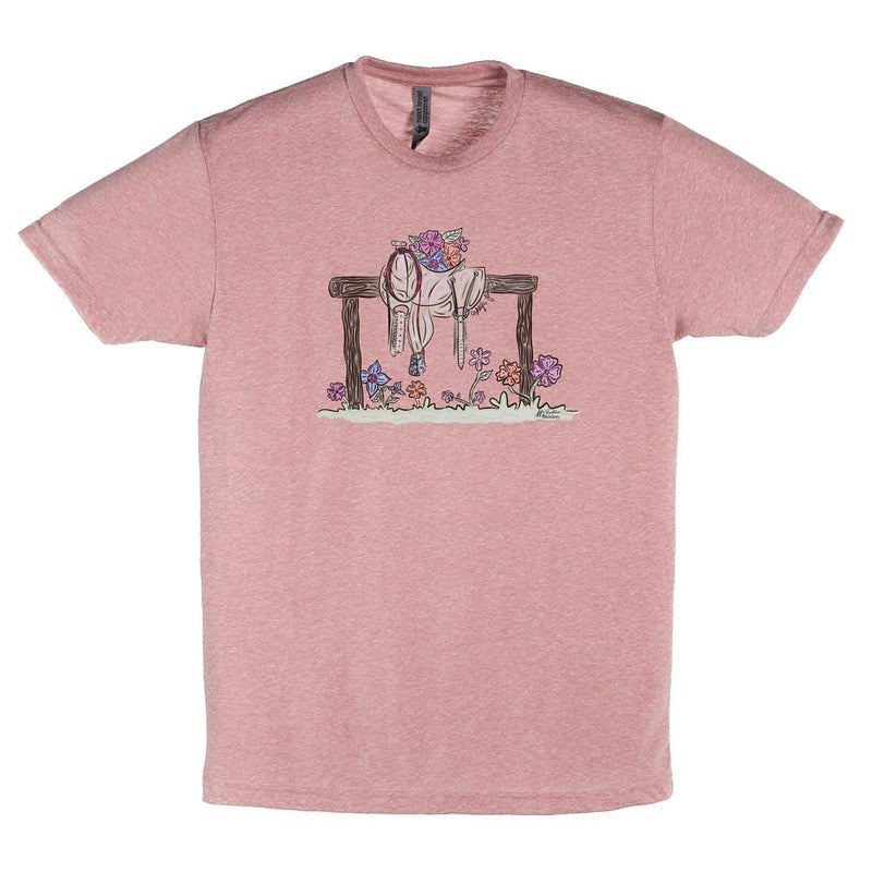 Women's Hitchin' Post Pink Tee Shirt