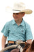 Boy's Blue Cowboy Print Shirt