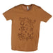Women's Cowboy Up Mustard Tee Shirt