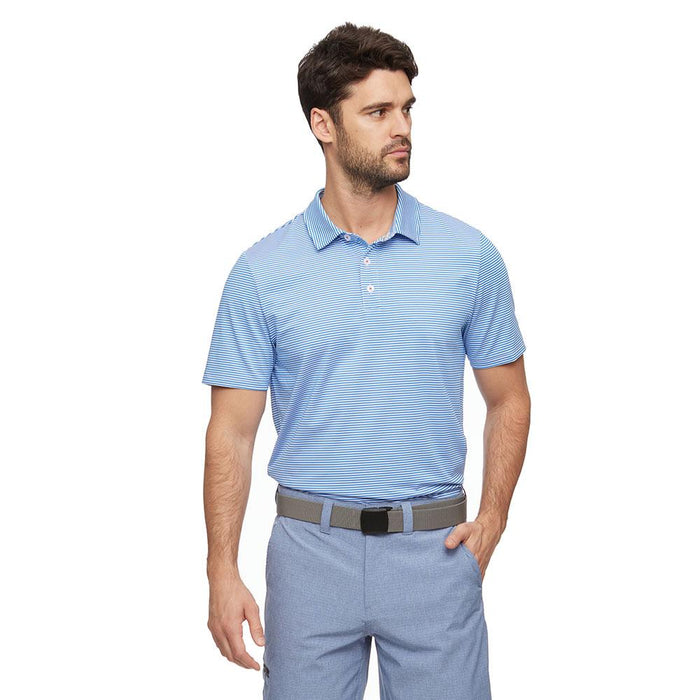 Men's Blue Naples Performance Polo