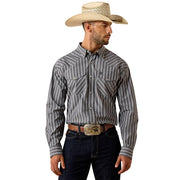Men's Theron Pro Series Grey Stripe Shirt