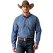 Men's Wrinkle Free Ensign Blue Plaid Canyon Shirt