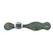 Ladies Copper Emerald Spur Straps