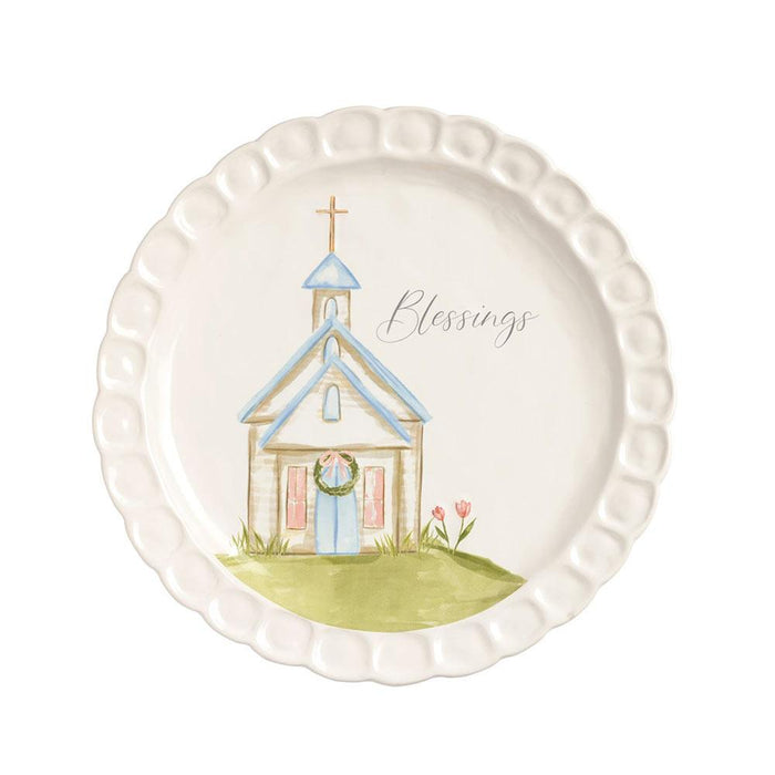 Church Blessing Platter