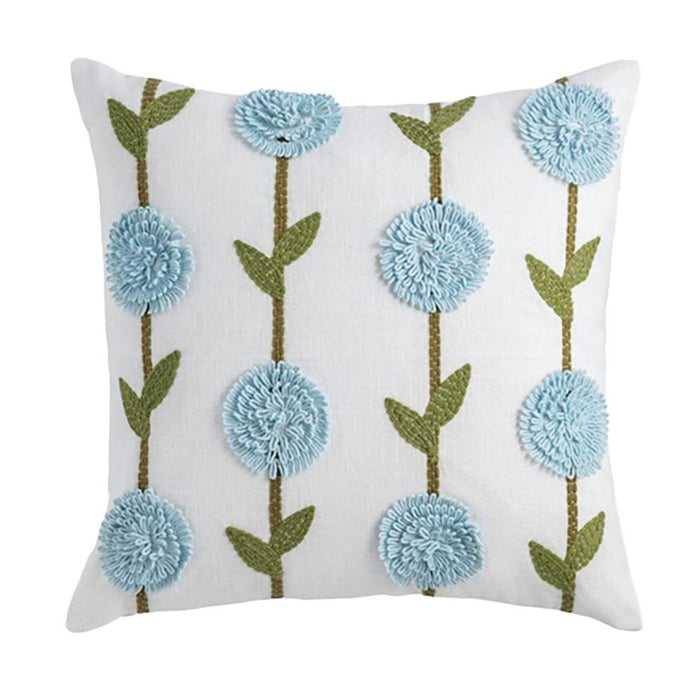 Blue Hydrangea Pillow