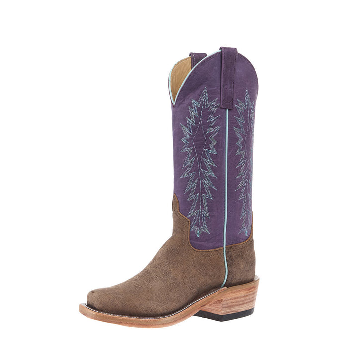 Women's Ride Ready Eastwood Camel 13In Violet Buffamonte Top Boot