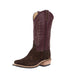 Men's Ride Ready Chocolate Hippo Vamp 13in Burgundy Glove Top