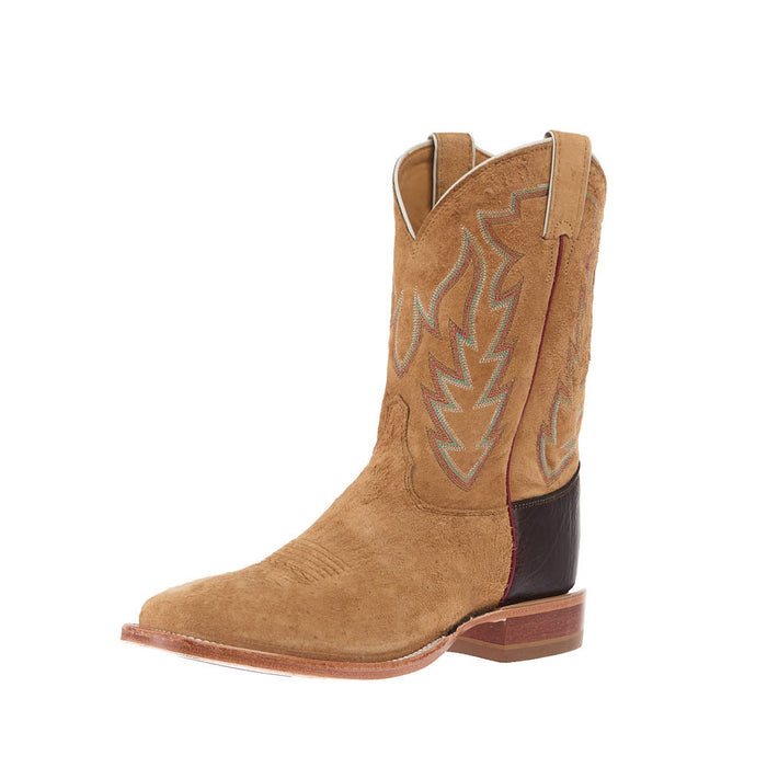 Men's CPX Tan Sueded Smooth Quill Ostrich Vamp 11in Matching Top