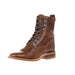 Women's Brown Leather Lacer Boot