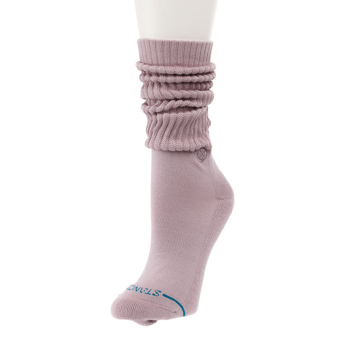 Women's Icon Slouch Lilac Crew Socks