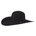 100X Black 8.25OZ 5in Brim Felt Cowboy Hat