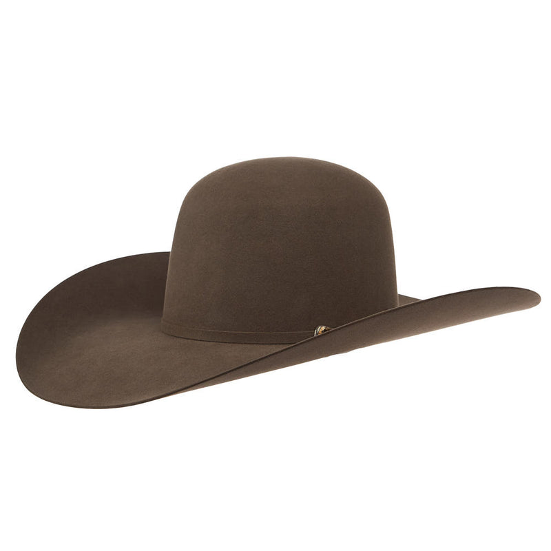 100X Saddle 8.25oz 5in Brim Felt hat