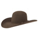 100X Saddle 8.25oz 5in Brim Felt hat