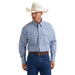 Men's George Strait Blue Floral Shirt