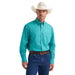 Men's George Strait Long Sleeve Teal Shirt