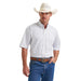 Men's George Strait White Print Short Sleeve Shirt