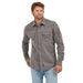 Men's Classic Dusty Brown Button Down Work Shirt