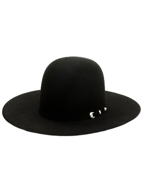 6X Midnight Open Crown Cowboy Hat