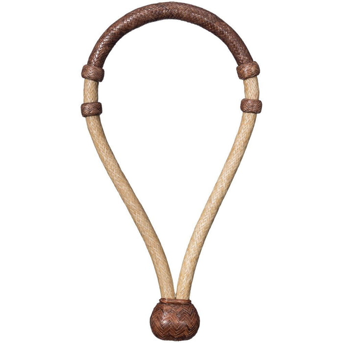 5/8in Brown and Black Rawhide Bosal