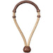 5/8in Brown and Black Rawhide Bosal