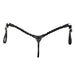 Black Infinity Braid Breast Collar