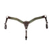 Contoured 2in Copper Emerald Breast Collar