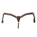 Contoured 2in Chocolate Roughout Gunslinger Breast Collar