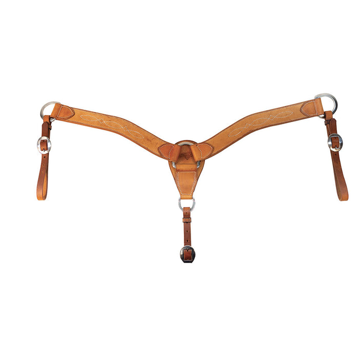 Contoured 2in Light Oil Gunslinger Breast Collar