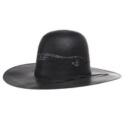 Black Bangora Straw Hat