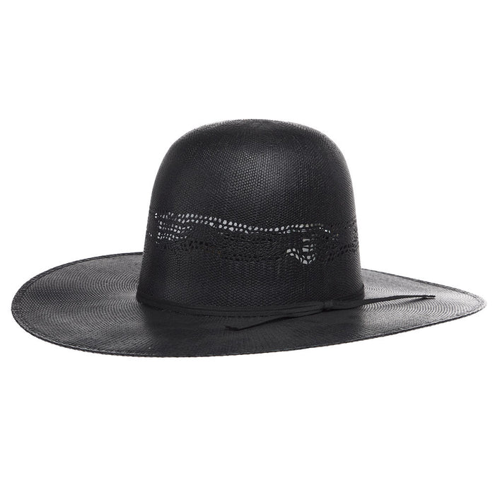 Black Bangora Straw Hat