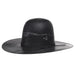 Black Bangora Straw Hat