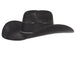 Black Bangora Precreased Straw Hat