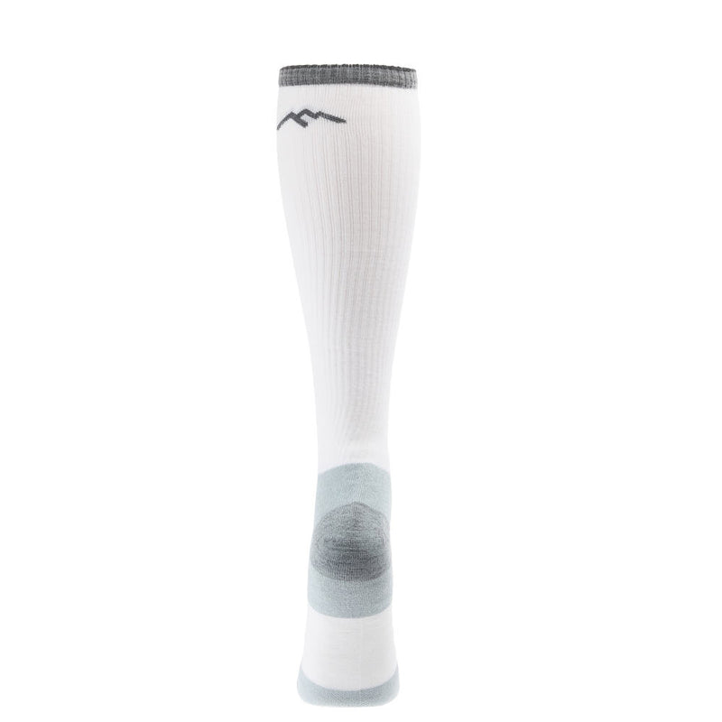 Darn Tough Men's Westerner Over The Calf Lightweight Work White Sock