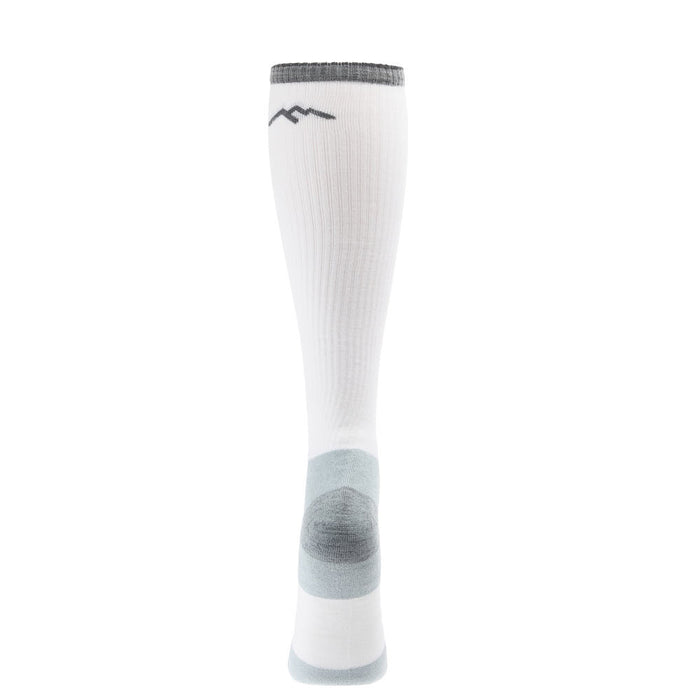Darn Tough Men's Westerner Over The Calf Lightweight Work White Sock