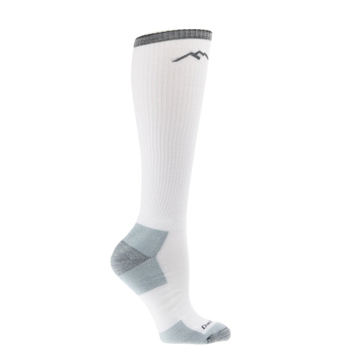 Darn Tough Men's Westerner Over The Calf Lightweight Work White Sock