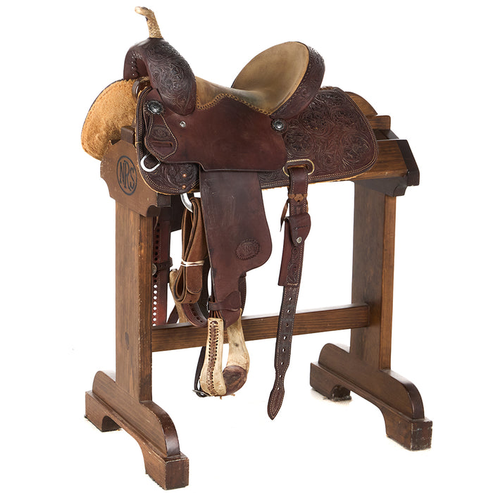 Used 13in Youth Jay Flower Barrel Saddle