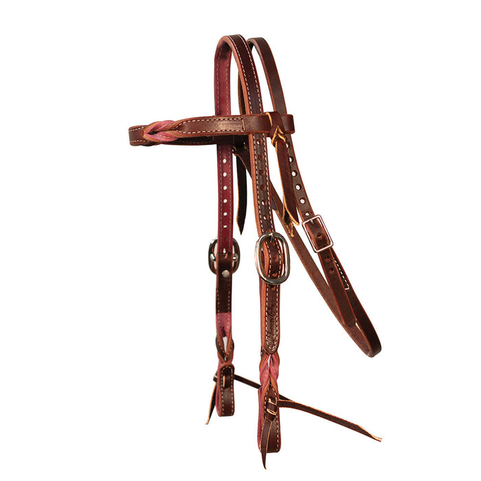 Pony Orchid Twist Browband Headstall
