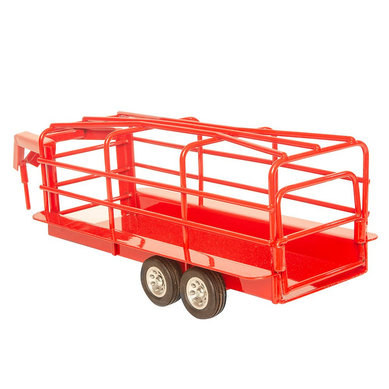 Little Buster Toys Red Gooseneck Ranch Trailer