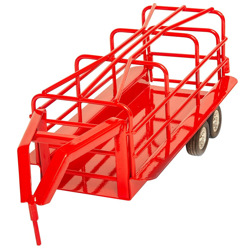 Little Buster Toys Red Gooseneck Ranch Trailer